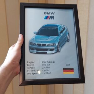 BMW M3 Poster